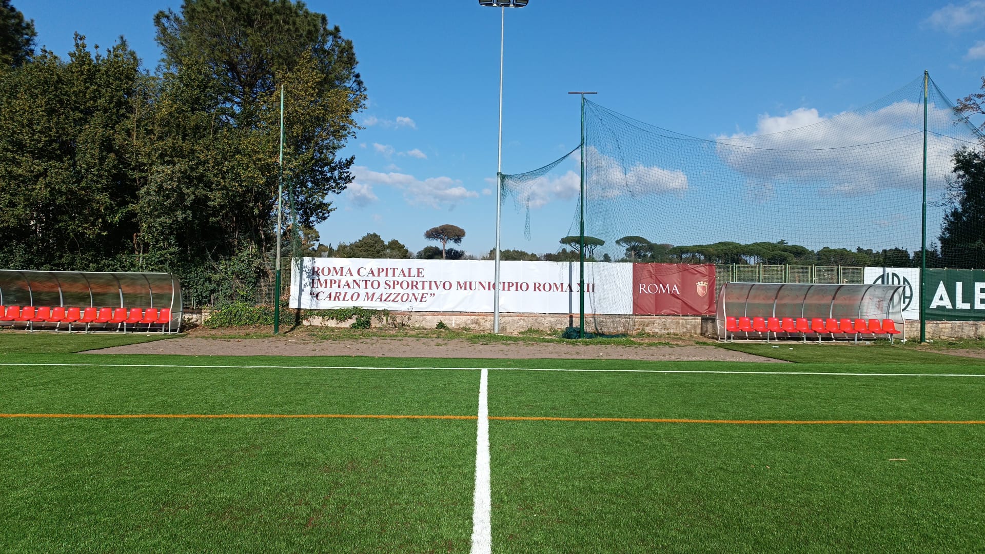 Campo dedicato a Carlo Mazzone: il VIDEO dell’inaugurazione