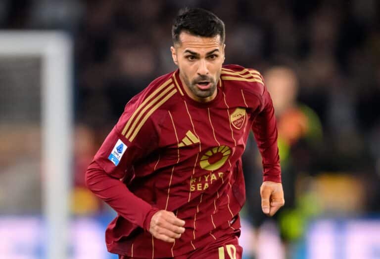 Celik con la maglia della Roma