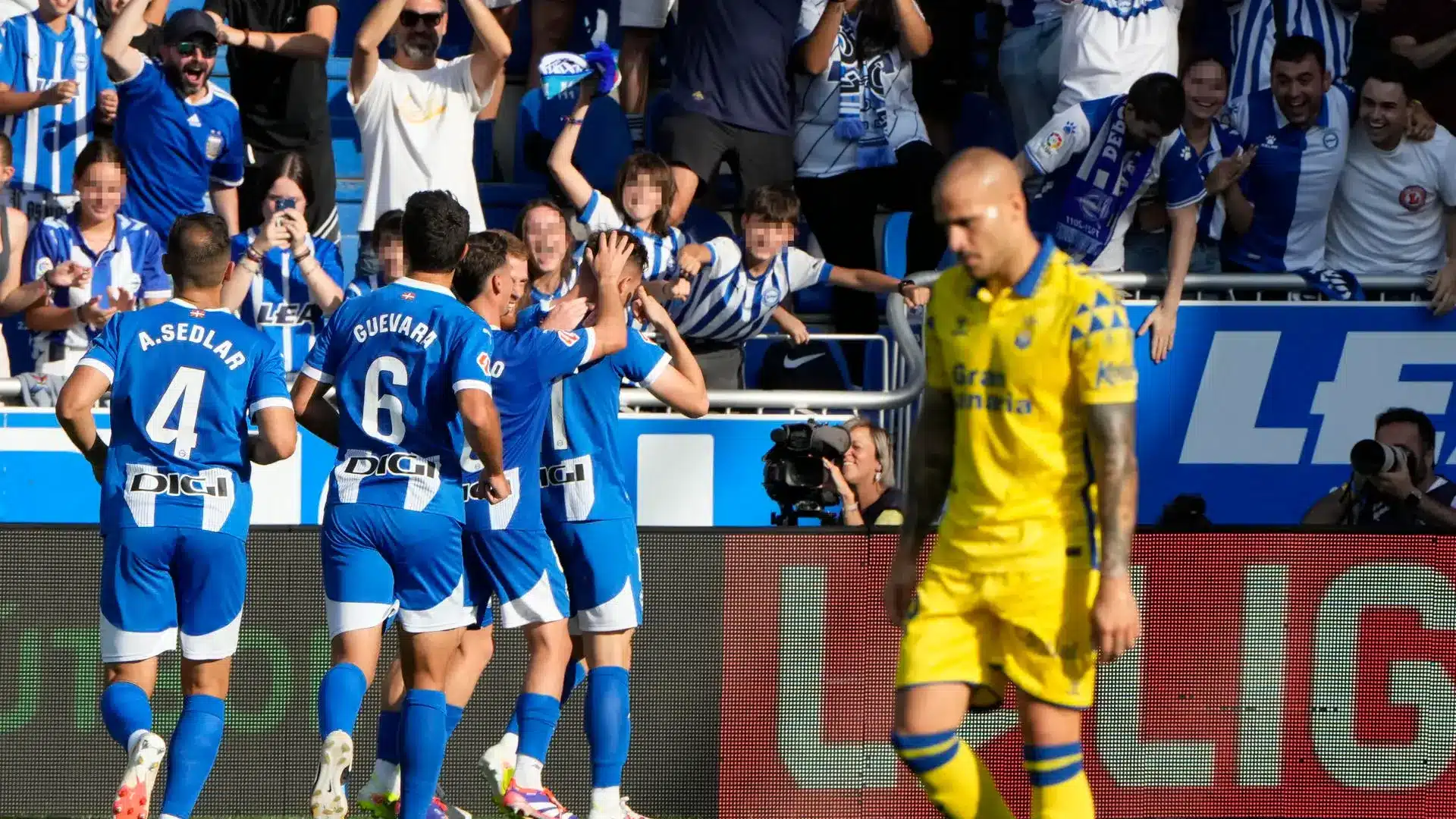 Esultanza Deportivo Alaves