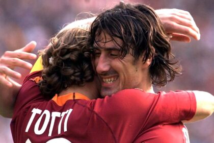 Francesco Totti e Marco Delvecchio