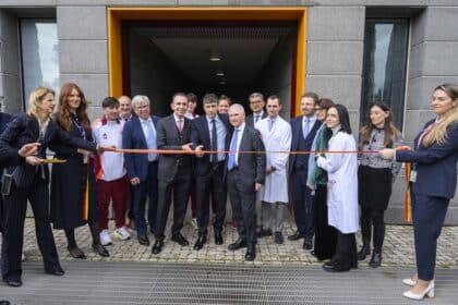 Inaugurazione del nuovo percorso dedicato ai giocatori della Roma al Campus Bio-Medico