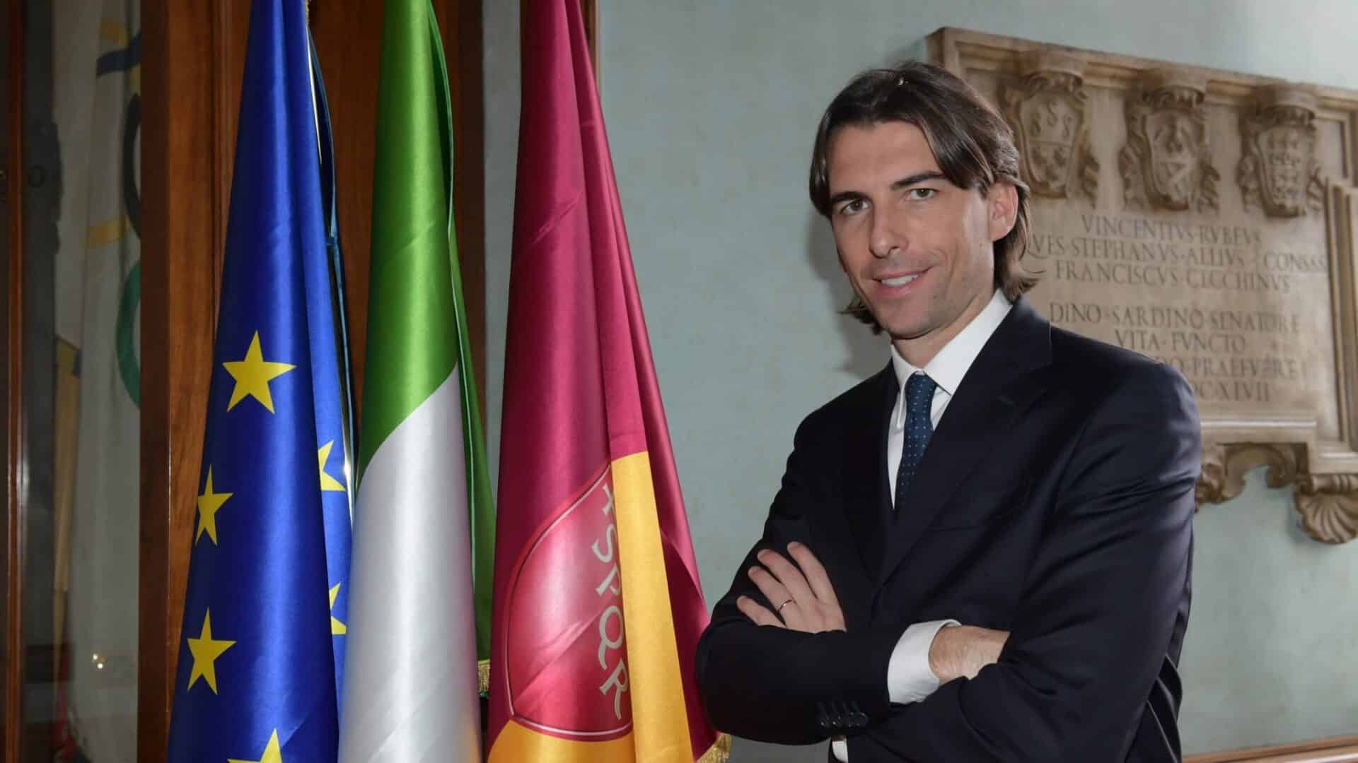 L'assessore allo sport Alessandro Onorato