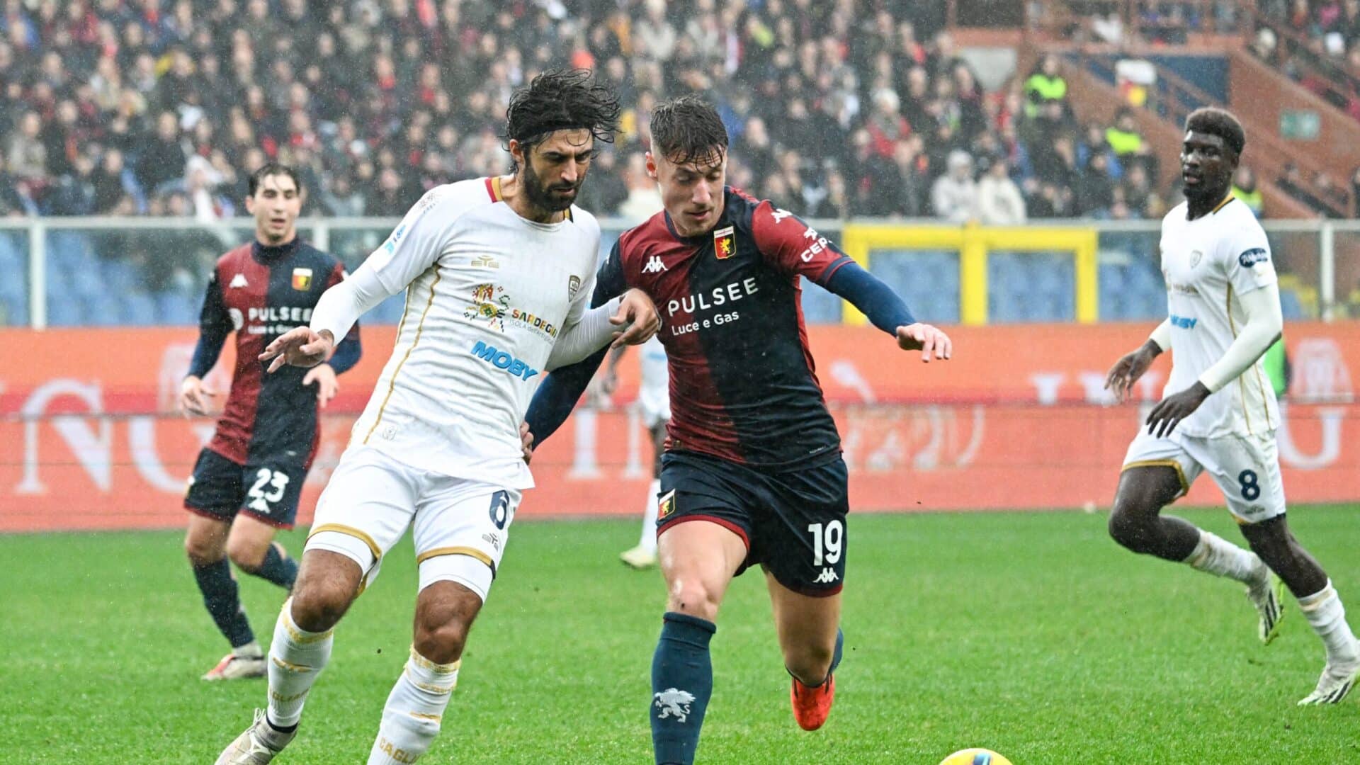 Luperto e Pinamonti, Cagliari-Genoa