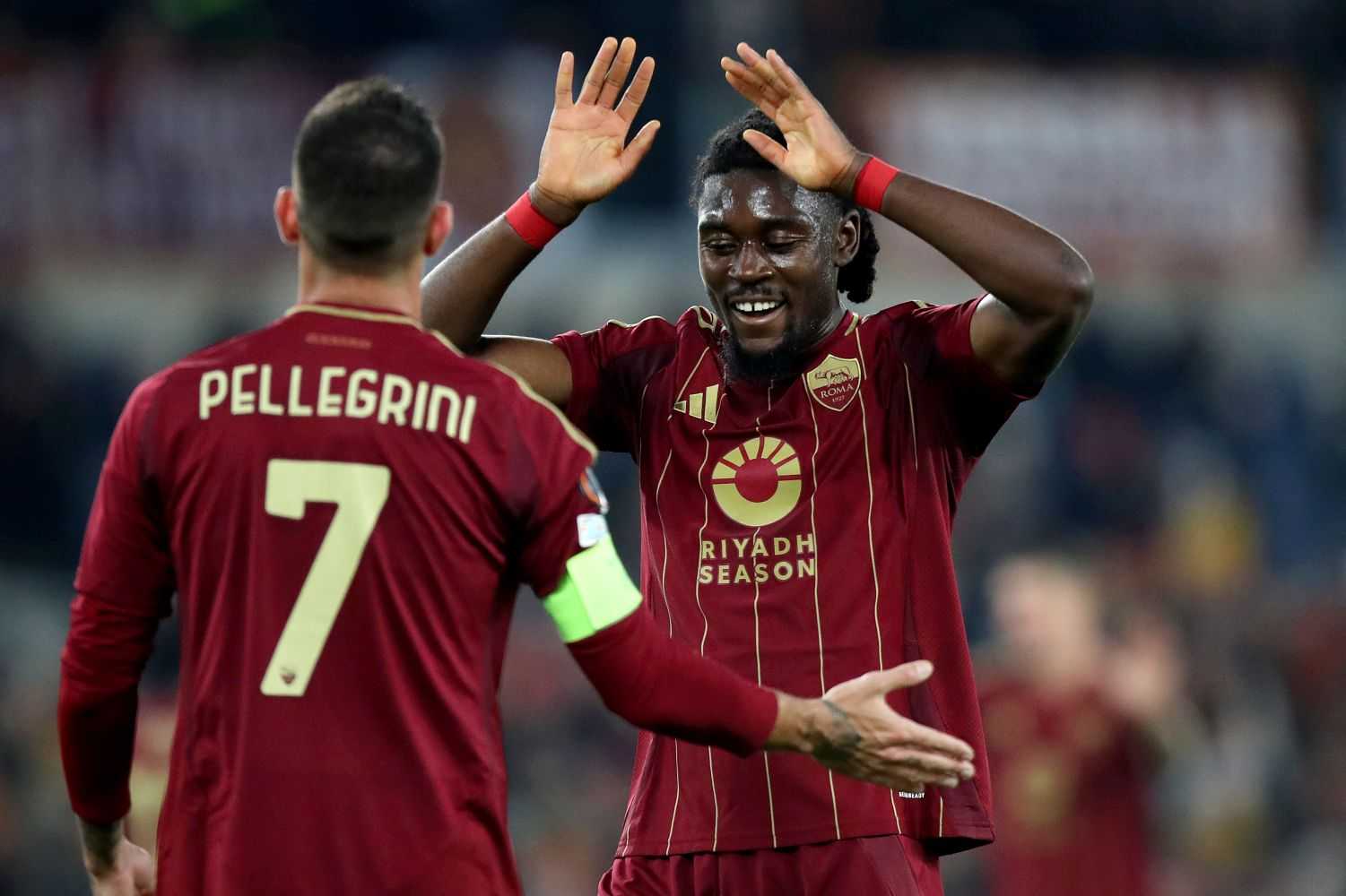 Pellegrini e Koné, Roma