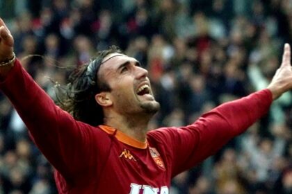 Batistuta ai tempi della Roma