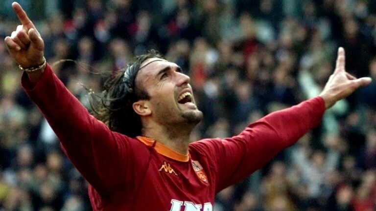 Batistuta ai tempi della Roma