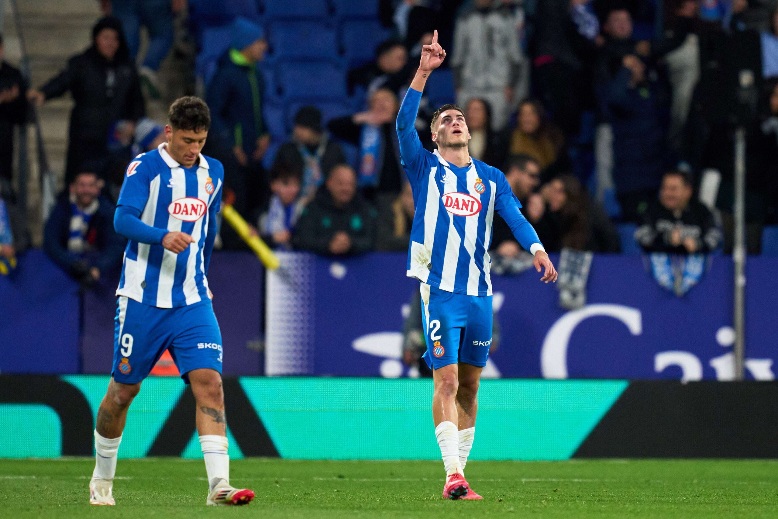 Esultanza Espanyol