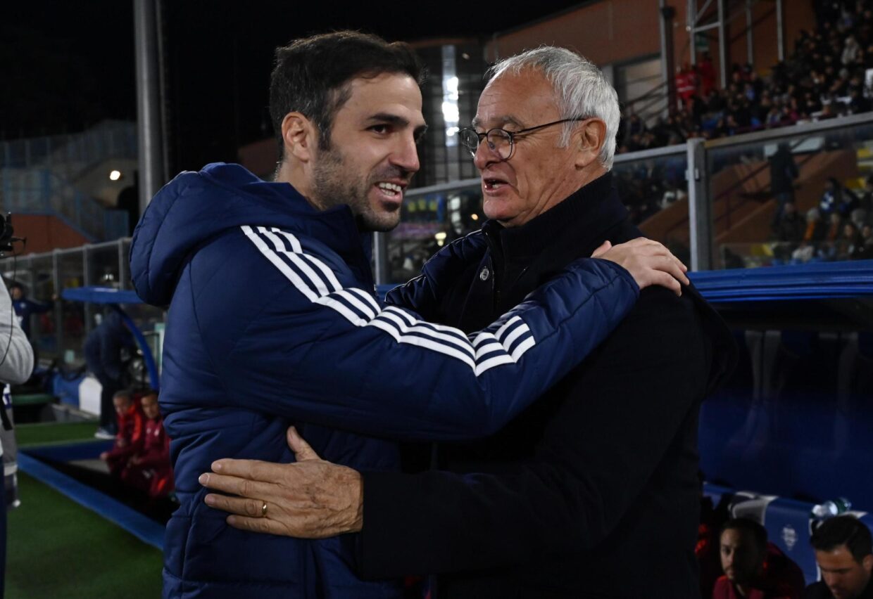 Fabregas e Ranieri