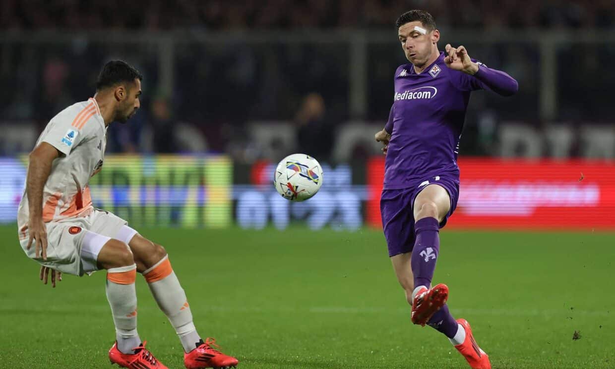 Celik e Gosens, Fiorentina-Roma