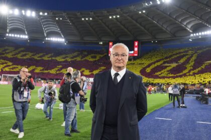 Claudio Ranieri durante Roma-Milan