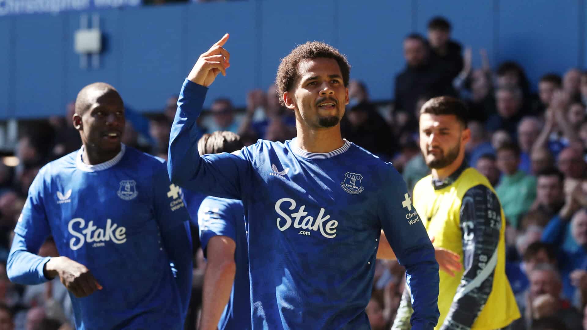 Esultanza Everton