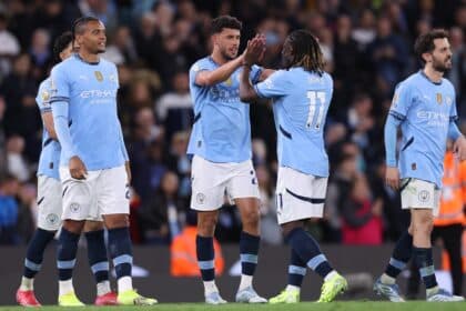 Esultanza Manchester City