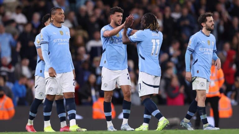 Esultanza Manchester City