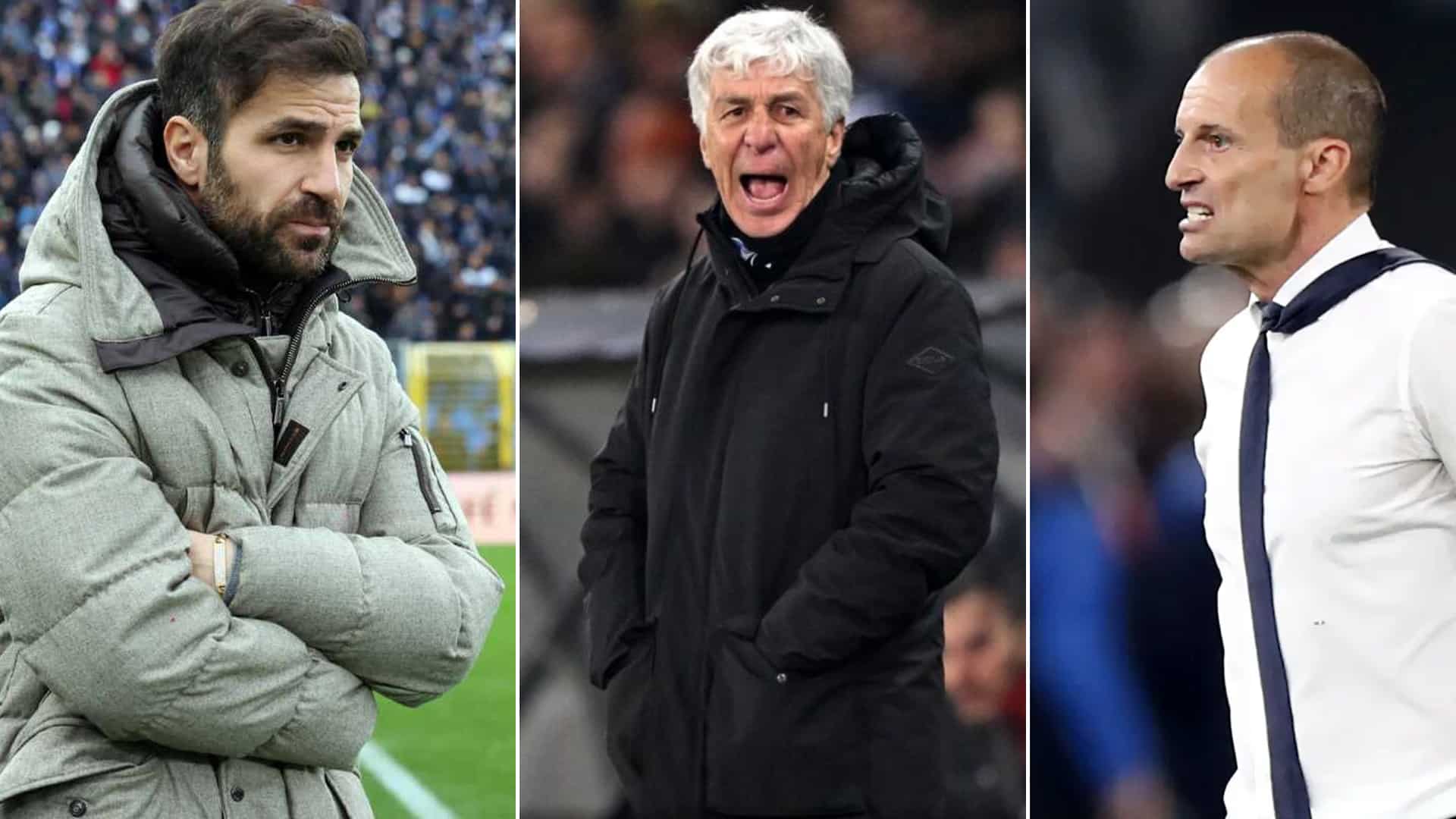 Tra vecchie fiamme e una giovane scommessa; Allegri, Gasperini o Fabregas: chi per Roma del futuro? Tra vecchie fiamme e una giovane scommessa; Allegri, Gasperini o Fabregas: chi per Roma del futuro?