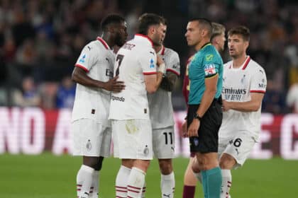 Gimenez espulso in Roma-Milan