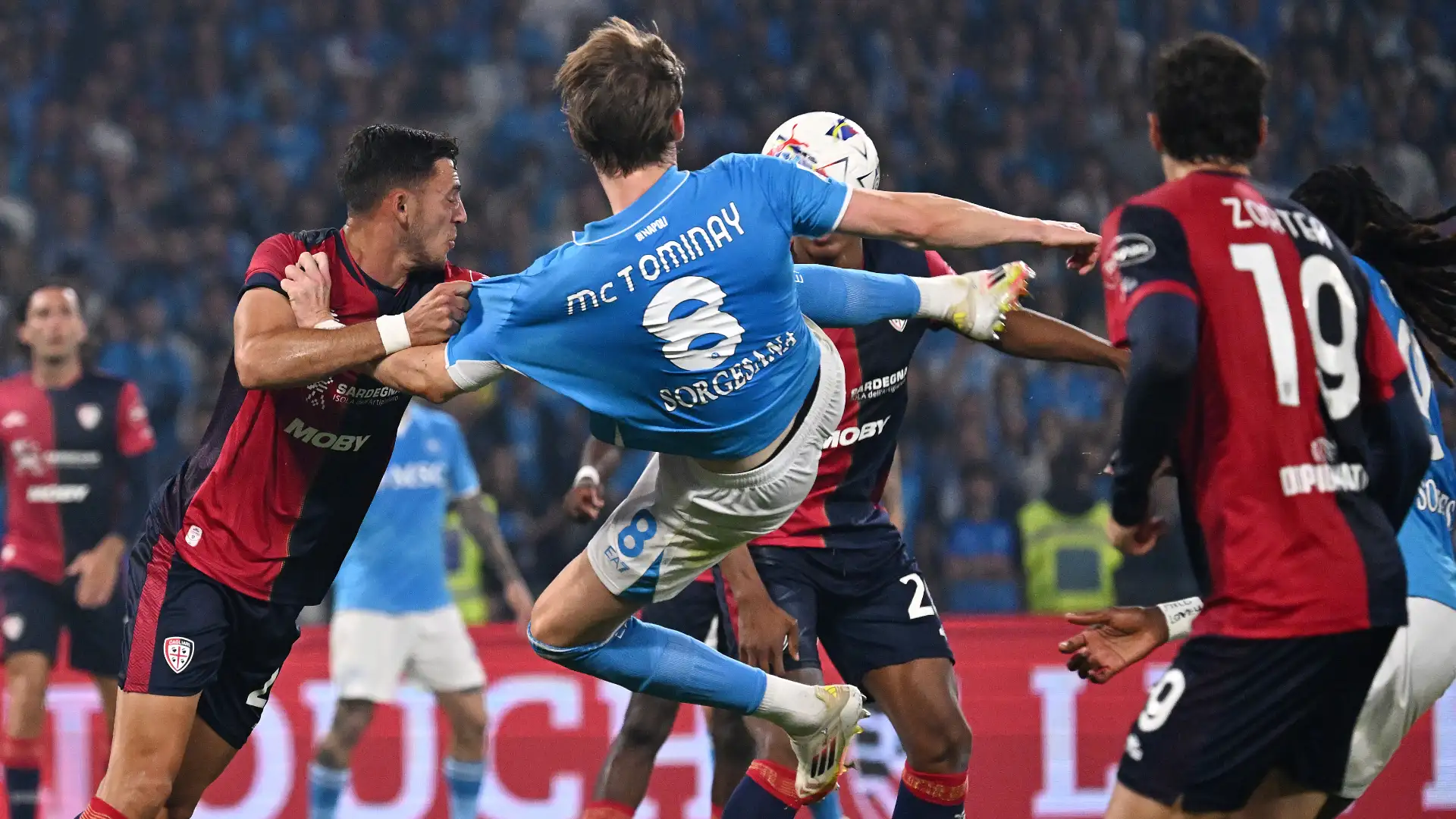 McTominay in Napoli-Cagliari