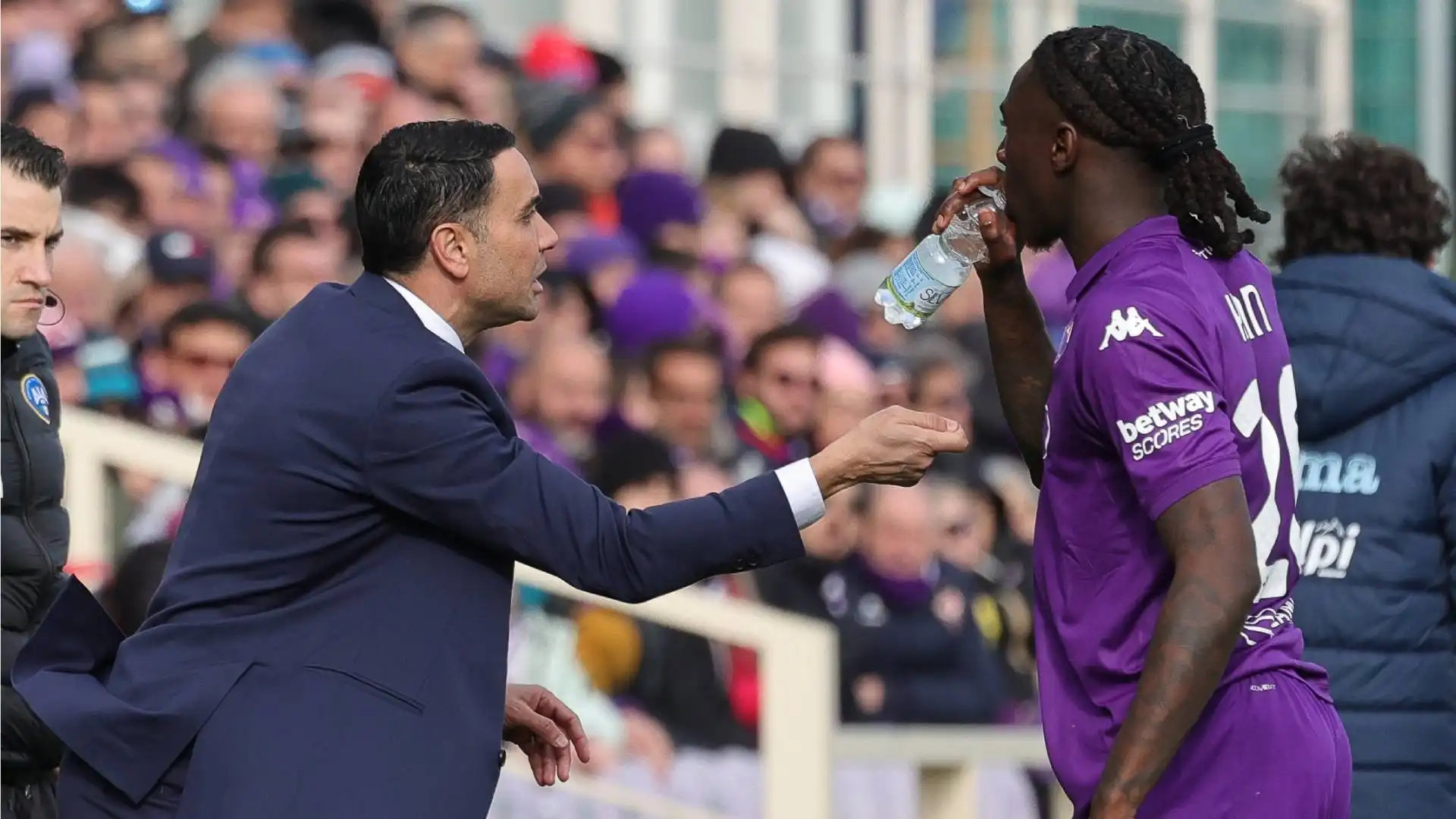Sogno Champions per la Fiorentina, Kean e fasce le armi di Palladino: la Roma può far male Sogno Champions per la Fiorentina, Kean e fasce le armi di Palladino: la Roma può far male
