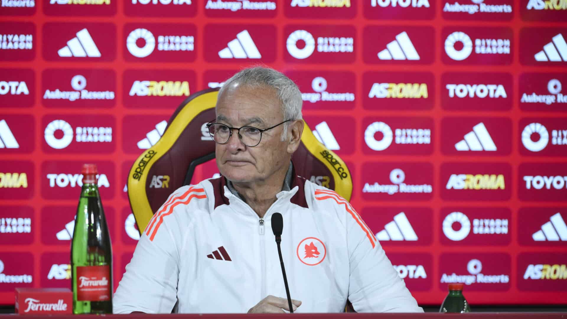 Ranieri in conferenza stampa