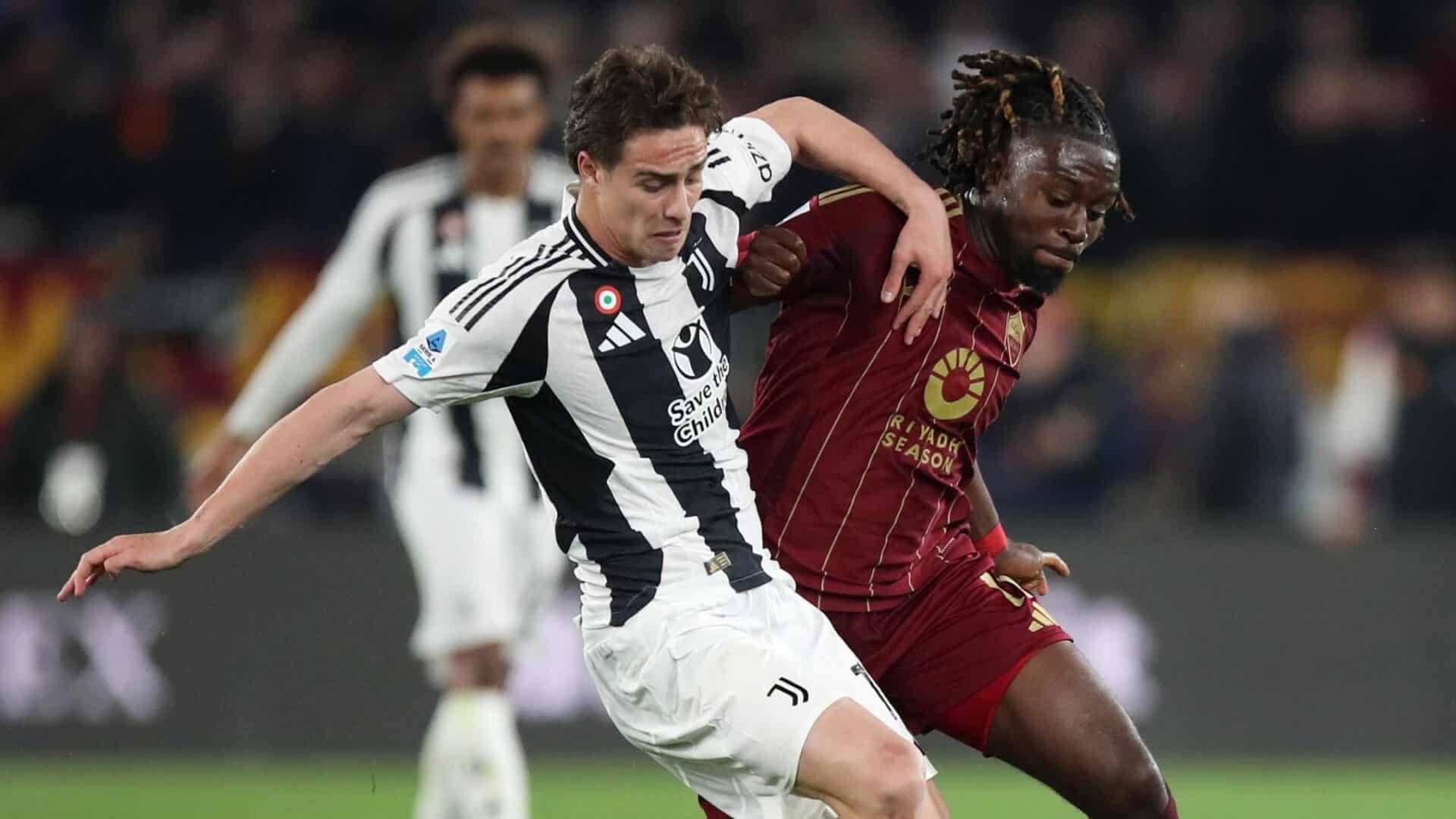 Yildiz e Koné, Roma-Juventus