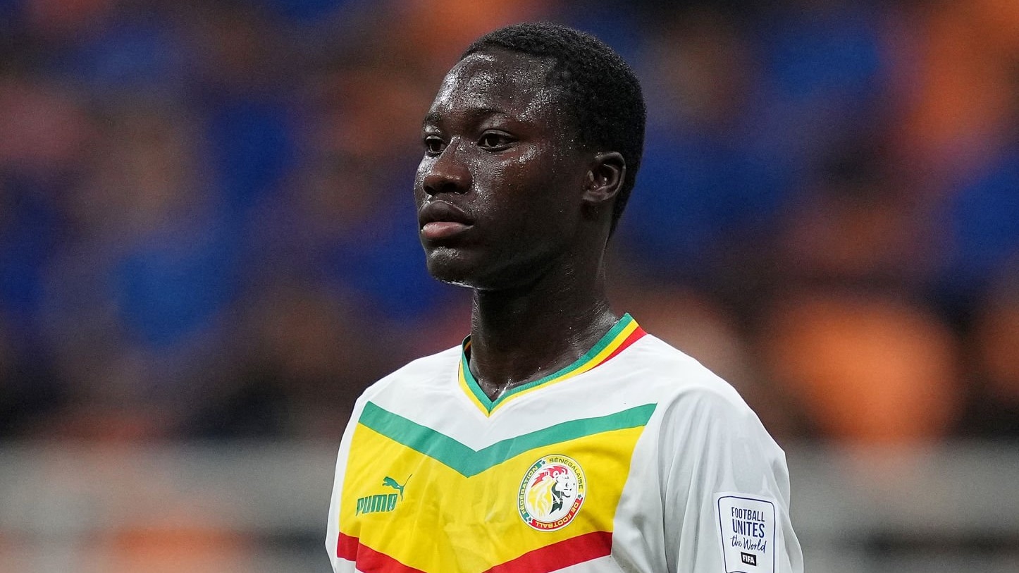 Fallou Diouf con la maglia del Senegal