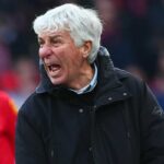 Gian Piero Gasperini urla dalla panchina durante una partita di Serie A – 24 giugno 2025