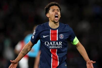 Marquinhos con la maglia del PSG