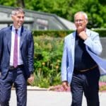 Massara e Ranieri a Trigoria