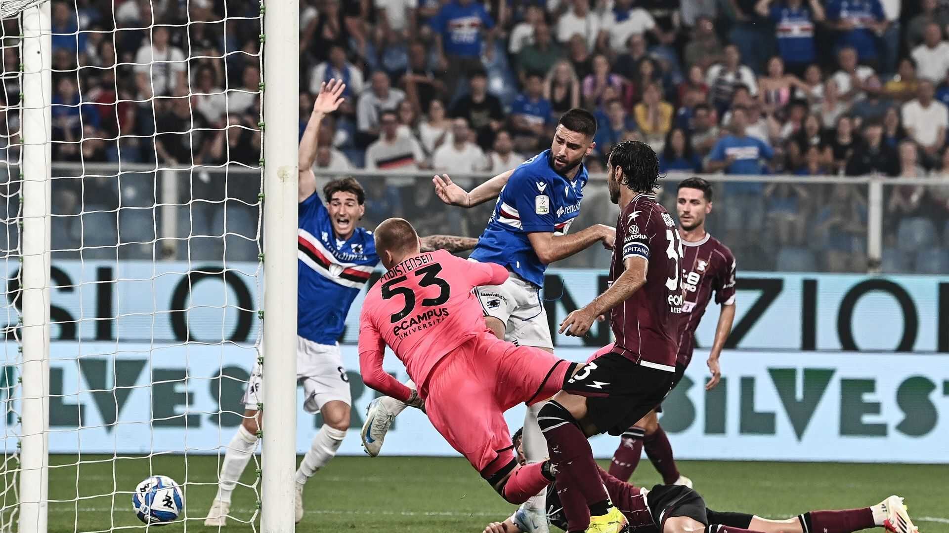 Sampdoria-Salernitana, playout Serie B
