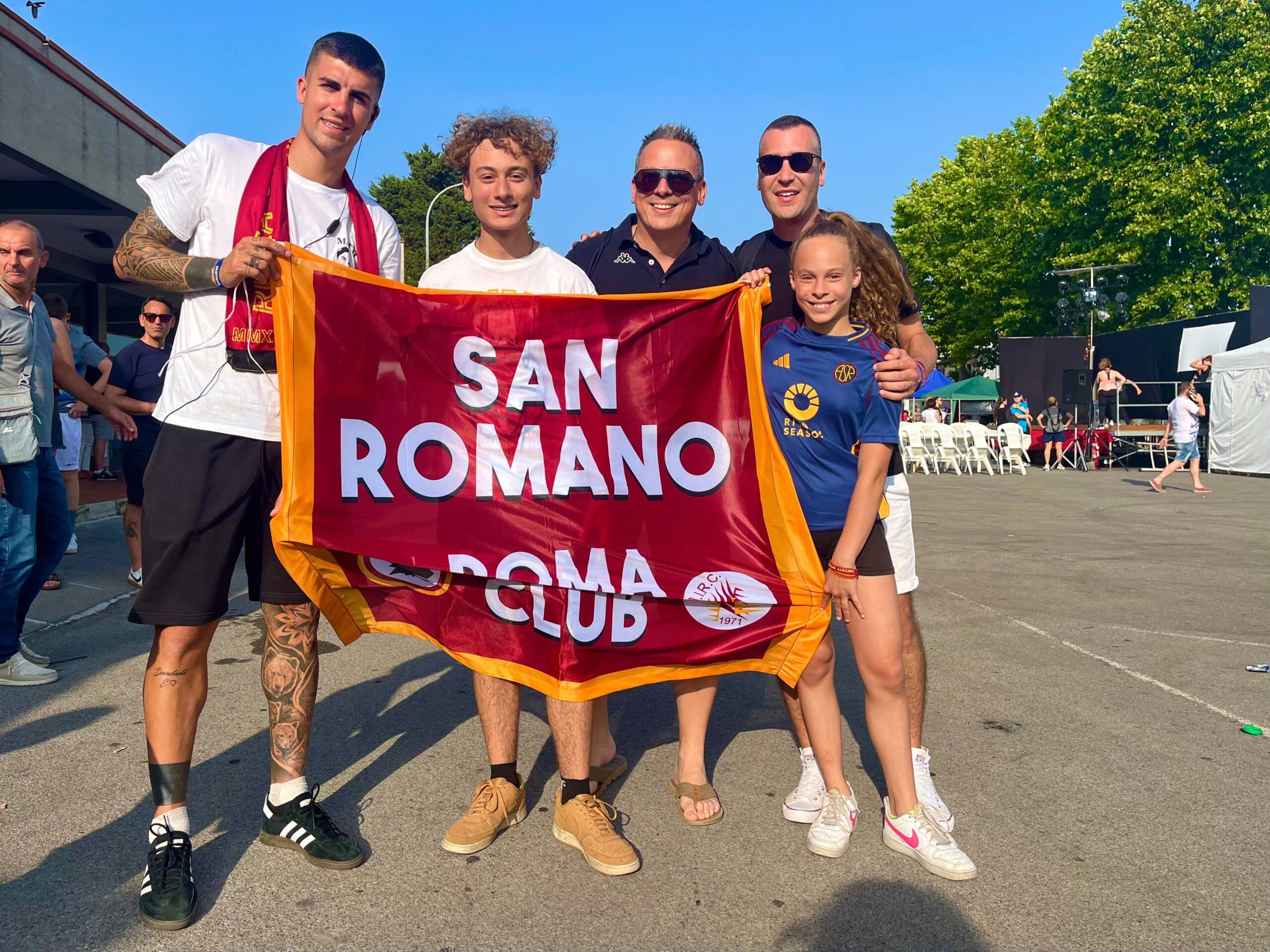 Roma Club San Romano: “Lo definiamo come il club di Gianluca Mancini” Roma Club San Romano: “Lo definiamo come il club di Gianluca Mancini”