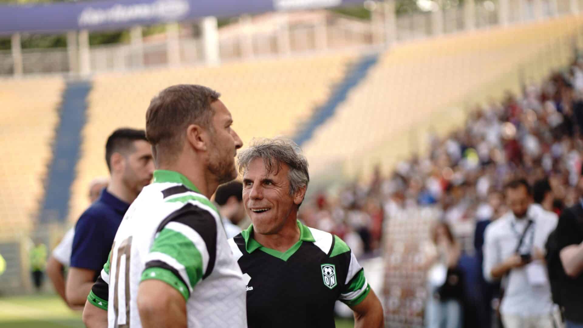 Totti ad Operazione Nostalgia