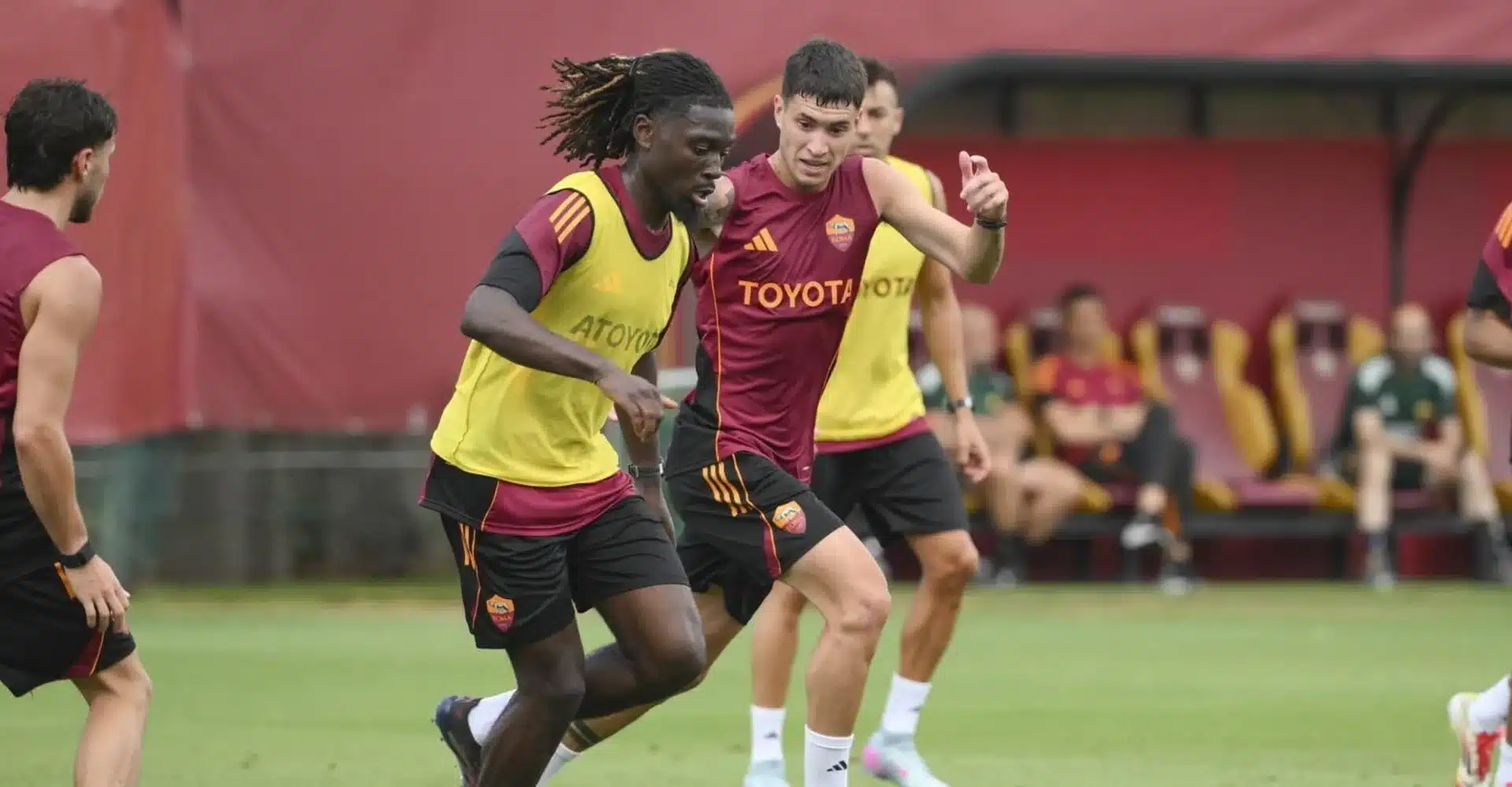 Allenamento Roma