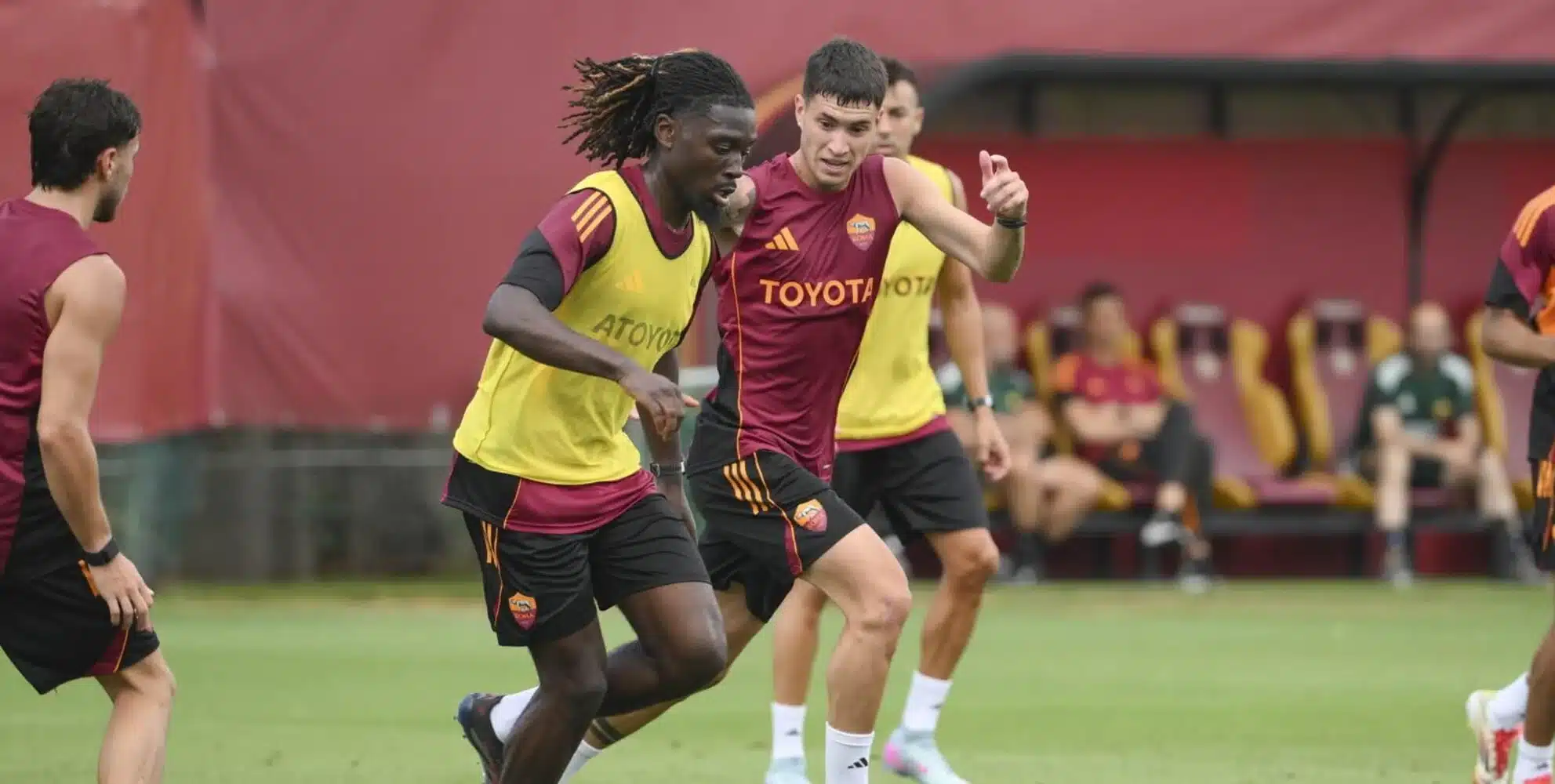 roma unipomezia live 1 0 secondo test per gasperini la sblocca ferguson