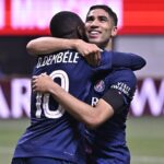 Dembelé e Hakimi, PSG