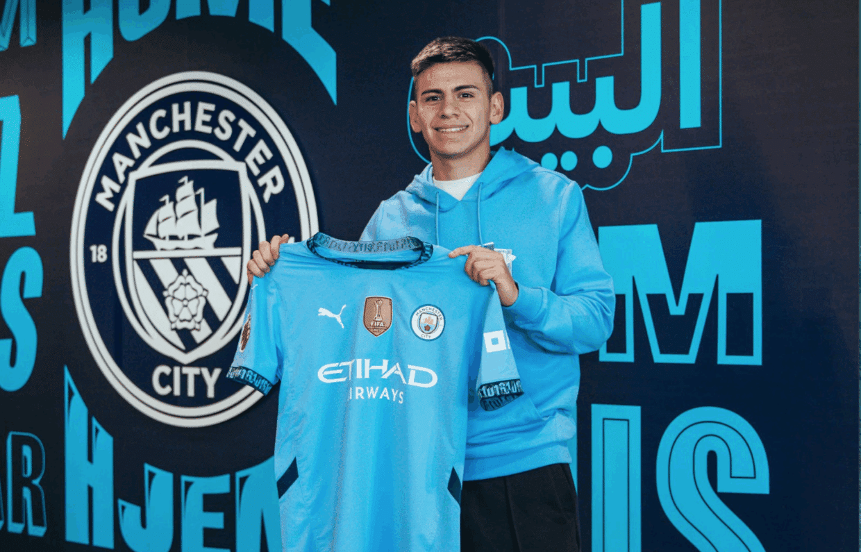 Calciomercato Roma: occhi su Claudio Echeverri, gioiello argentino del Manchester City Calciomercato Roma: occhi su Claudio Echeverri, gioiello argentino del Manchester City