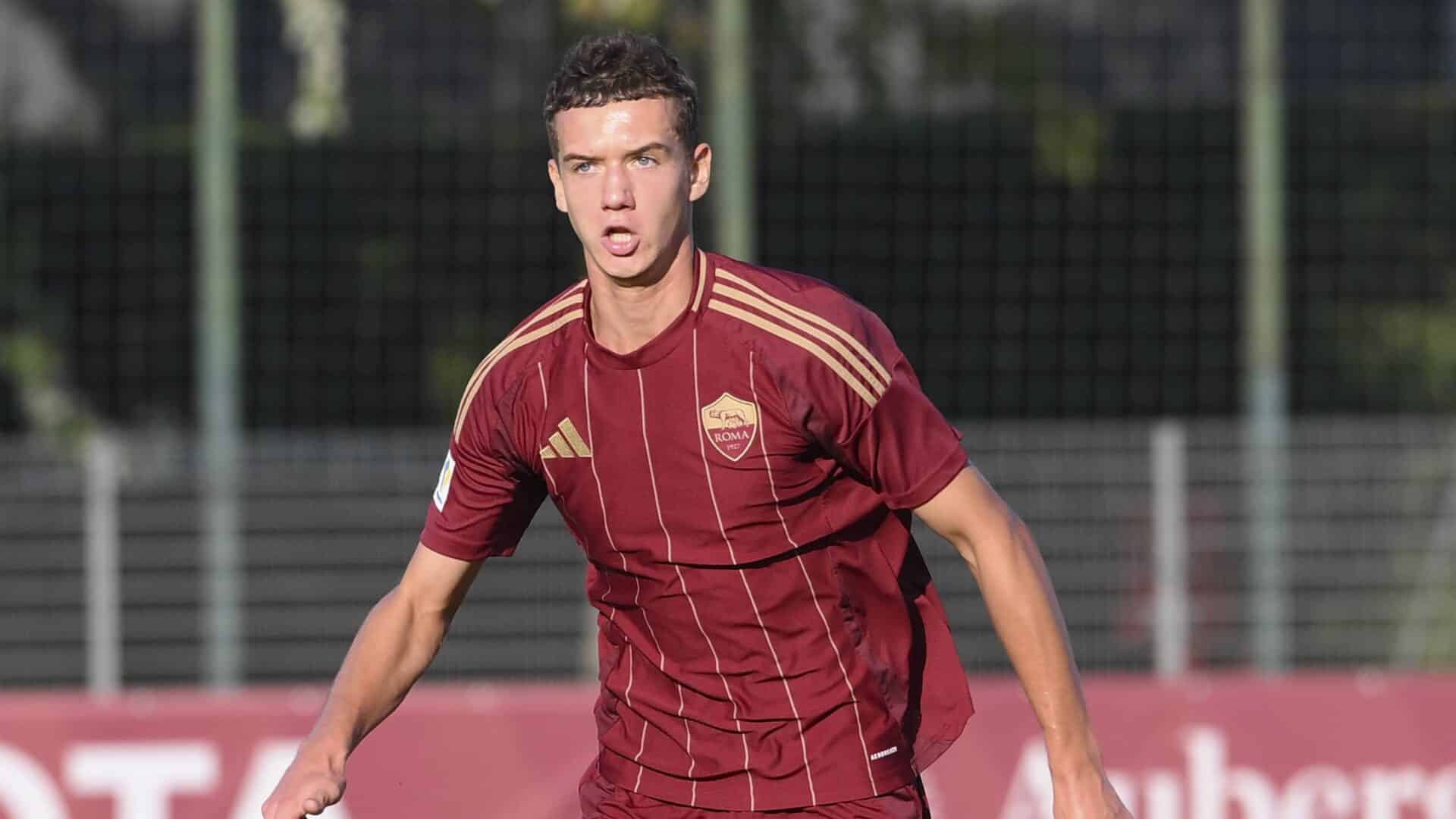 Sergej Levak, il talento ricercato da mezza Europa, con la maglia della Roma in azione