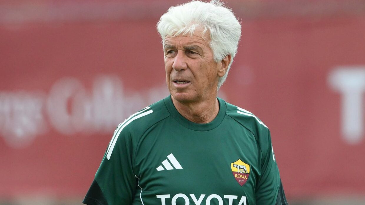 Gian Piero Gasperini a Trigoria