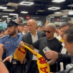 L'arrivo di Wesley a Fiumicino