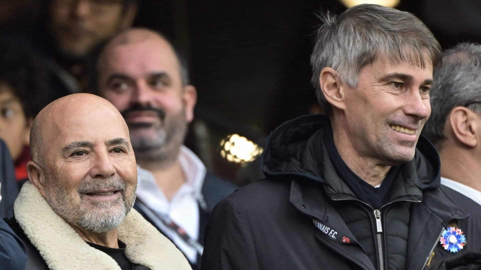 Sampaoli e Massara ai tempi del Rennes