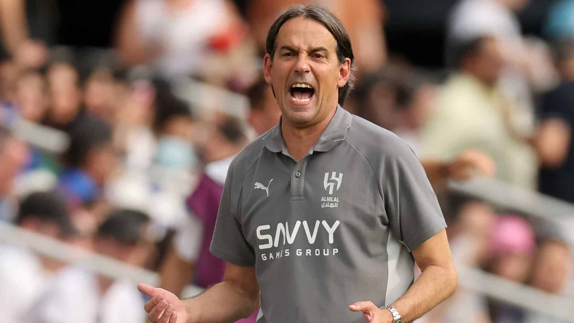 Simone Inzaghi, allenatore dell'Al Hilal