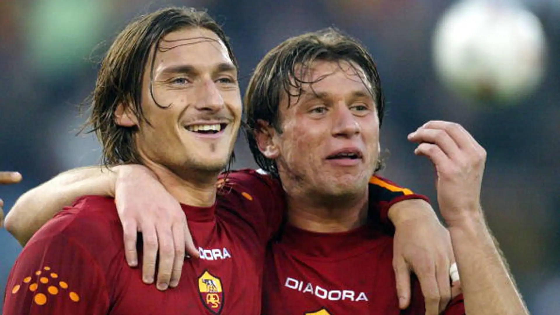 Totti e Cassano ai tempi della Roma