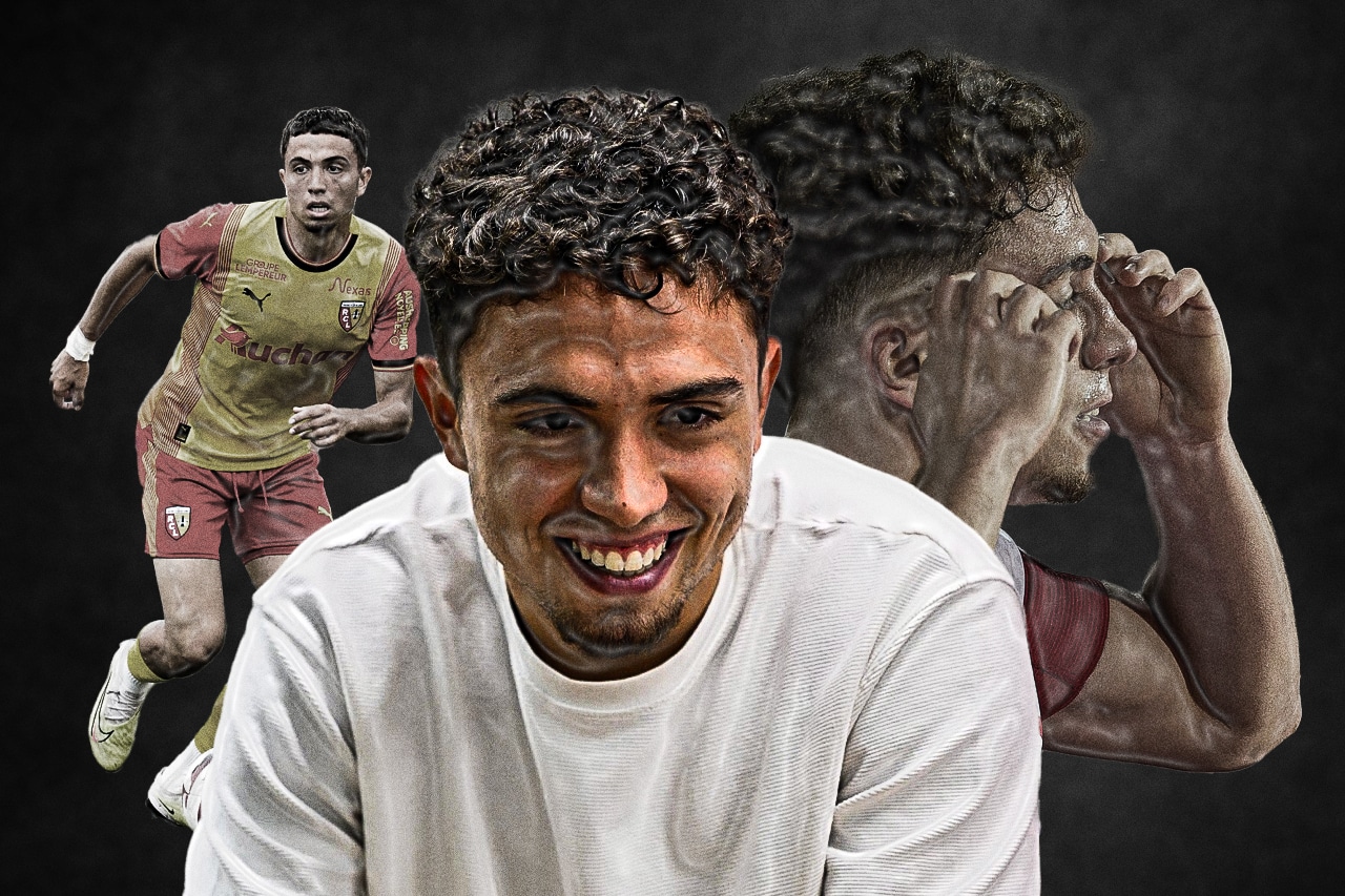Neil El Aynaoui, centrocampista del Lens seguito dalla Roma nel calciomercato 2025