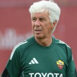 Gasperini - Allenamento a Trigoria