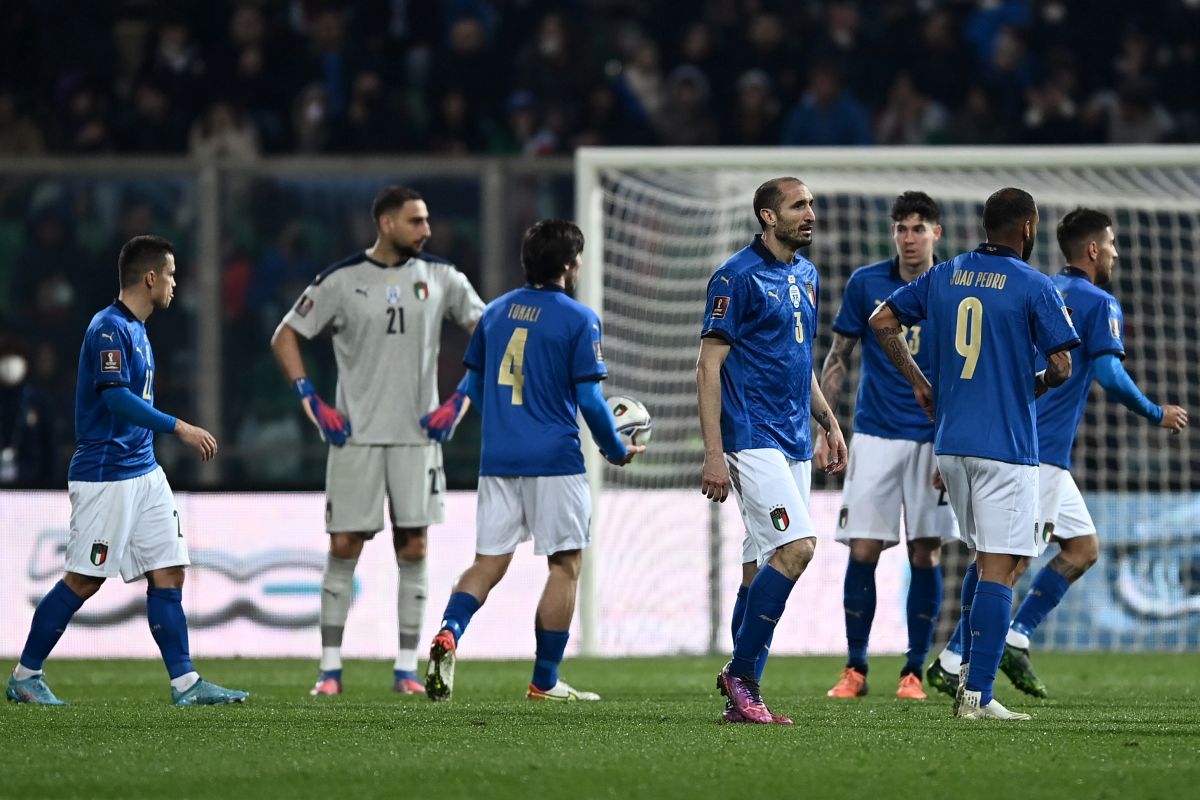 giocatori italia delusi