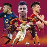 Stephan El Shaarawy in diverse fasi della sua carriera con la Roma, dalla prima esperienza fino ad oggi