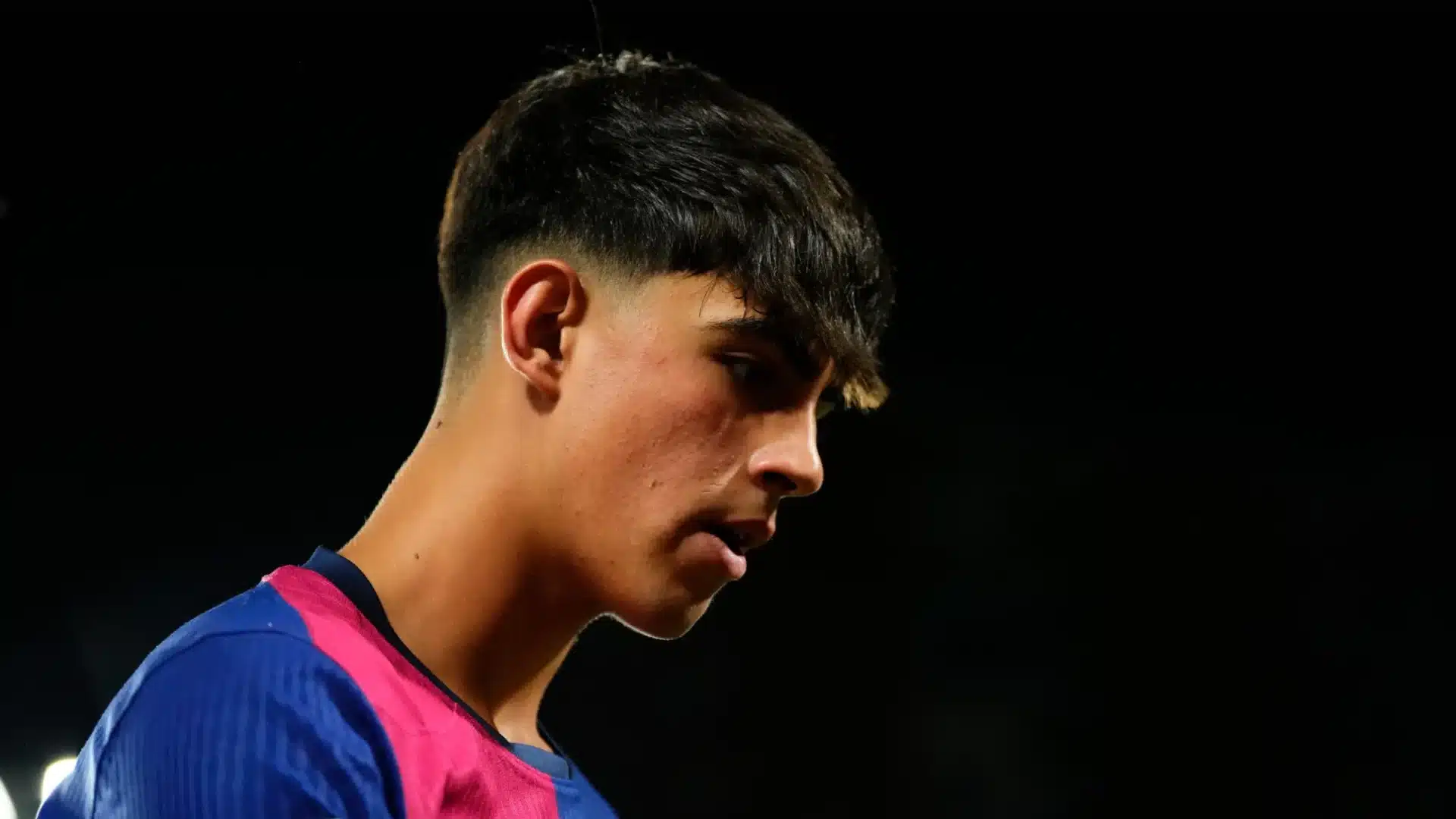 Marc Bernal, centrocampista del Barcellona, osservato dalla Roma per il calciomercato