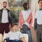 Giocatori della Roma indossano la nuova maglia Third 2025/26 ispirata ai giardini di Roma