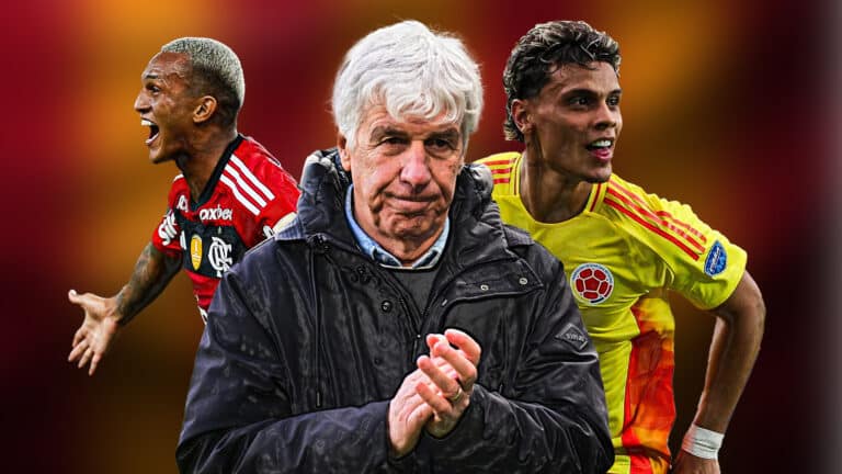 Gian Piero Gasperini tra Wesley e Richard Rios, obiettivi di mercato per la nuova Roma
