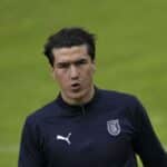 Eldor Shomurodov in allenamento con l'Istanbul Basaksehir